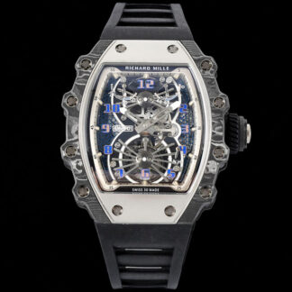 Richard Mille RM21-01 Black Strap RM Factory | UK Replica - 1:1 best edition replica watches store, high quality fake watches
