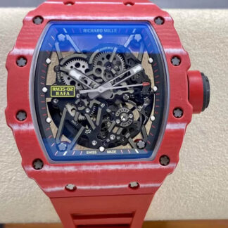 Richard Mille RM35-02 Red Rubber Strap | UK Replica - 1:1 best edition replica watches store, high quality fake watches
