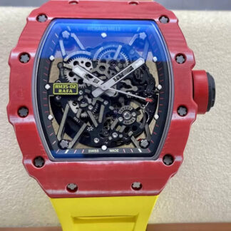 Richard Mille RM35-02 Red Carbon Fiber NTPT Case | UK Replica - 1:1 best edition replica watches store, high quality fake watches