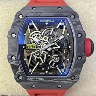 Richard Mille RM35-02 Red Skeleton Dial T+ Factory | UK Replica - 1:1 best edition replica watches store, high quality fake watches