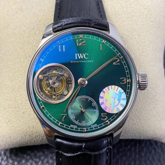 IWC Portuguese Green Dial | UK Replica - 1:1 best edition replica watches store, high quality fake watches