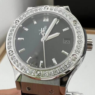 Hublot 33MM Diamond Bezel | UK Replica - 1:1 best edition replica watches store, high quality fake watches