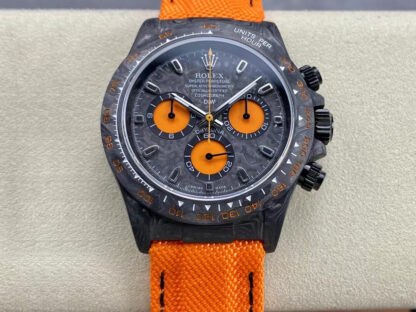 Rolex Daytona Orange Strap | UK Replica - 1:1 best edition replica watches store, high quality fake watches