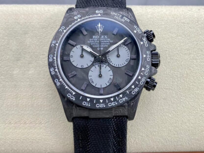 Rolex Daytona Black Strap | UK Replica - 1:1 best edition replica watches store, high quality fake watches