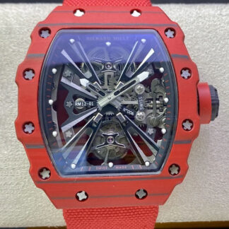 Richard Mille RM12-01 Red Carbon Fiber Case | UK Replica - 1:1 best edition replica watches store, high quality fake watches